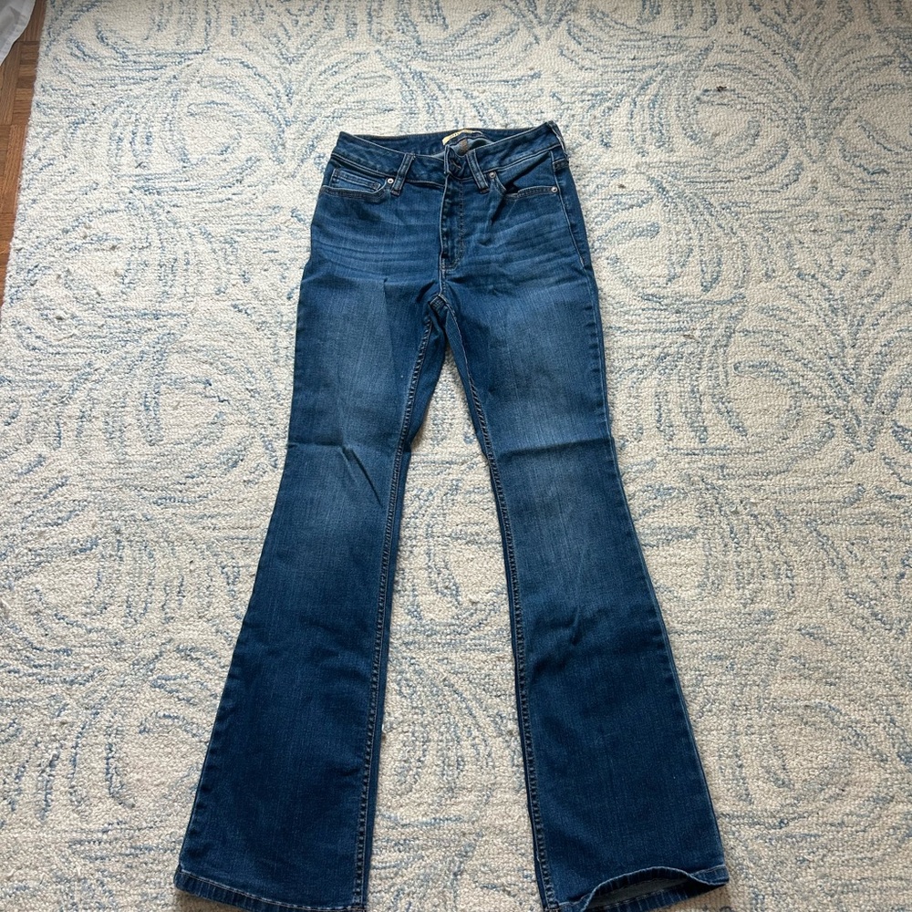 Shyanne Dark Blue Flare Jeans